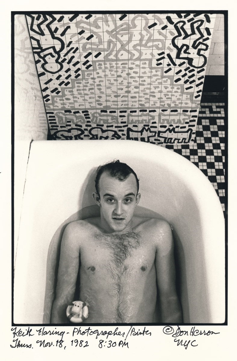 Keith Haring tub 1982
